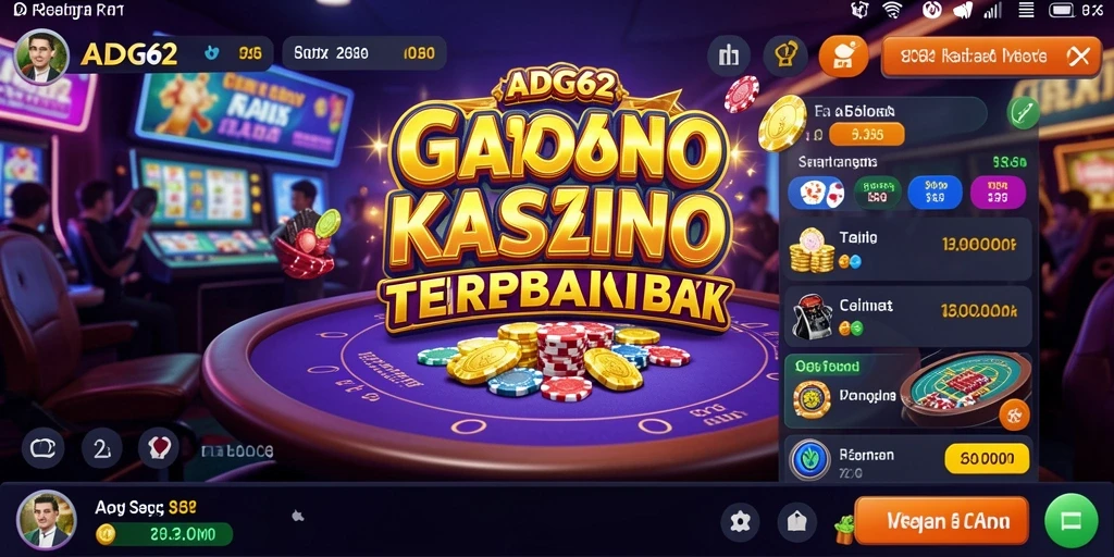 Gameplay menarik dari ADG62 yang menghadirkan suasana kasino terbaik.