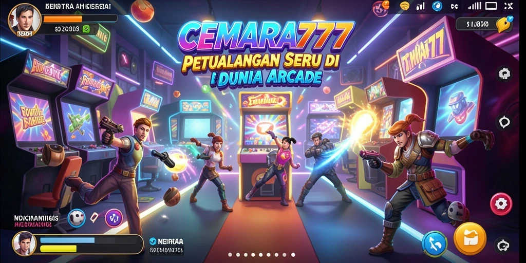Screenshot CEMARA777 menunjukkan aksi seru gameplay Arcade.