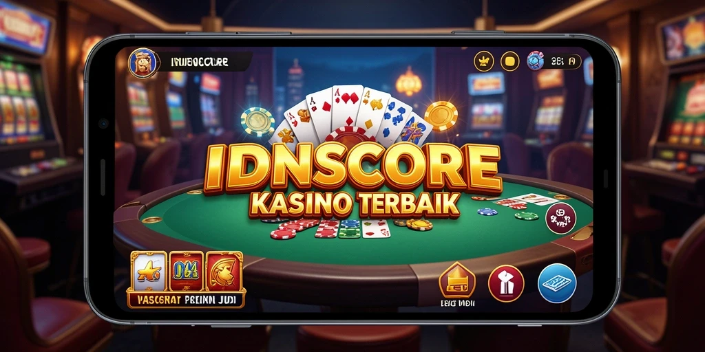 Tampilan gameplay kasino yang menegangkan dan mengasyikkan di IDNSCORE.