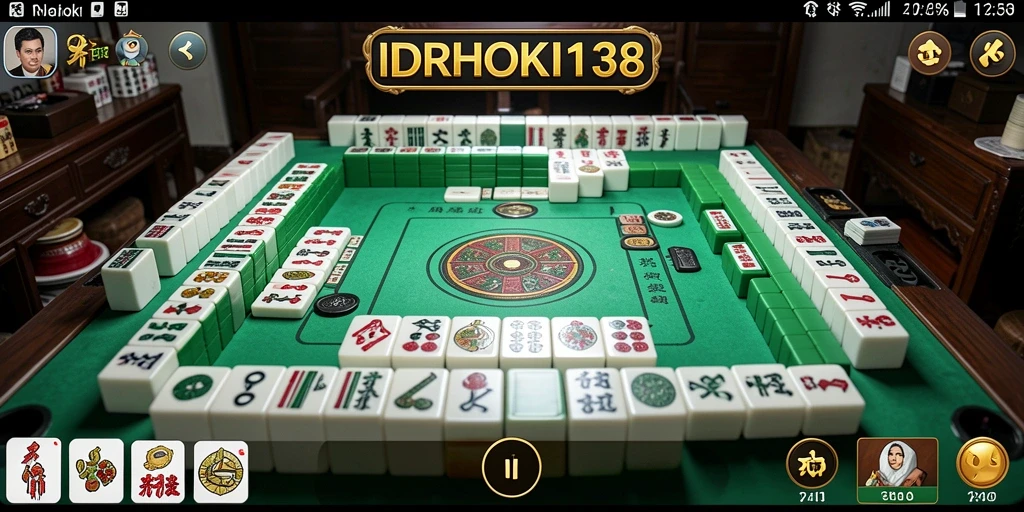 Tampilan layar permainan <strong>IDRHOKI138</strong> yang menarik dan penuh warna.