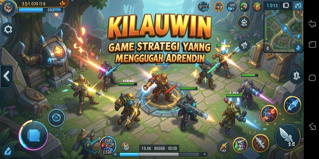 Tangkapan layar gameplay KILAUWIN menampilkan aksi seru dan strategi yang mendebarkan.
