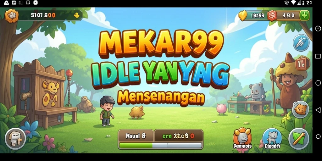 Gameplay menarik dari MEKAR99 yang menunjukkan keseruan permainan Idle.