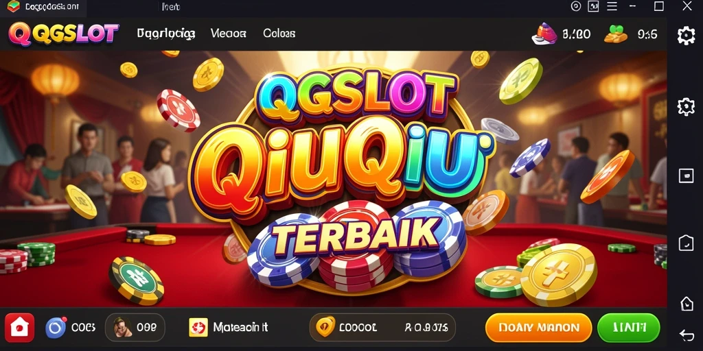 Tampilan seru dari gameplay QQSLOT dengan suasana kompetitif.