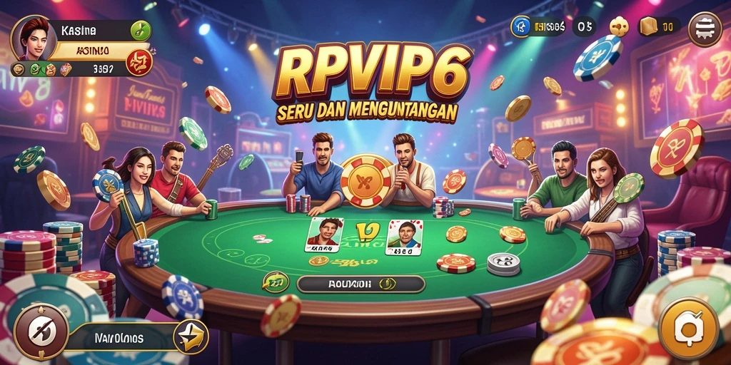 Tampilan gameplay RPVIP6 yang mengasyikkan dan interaktif.