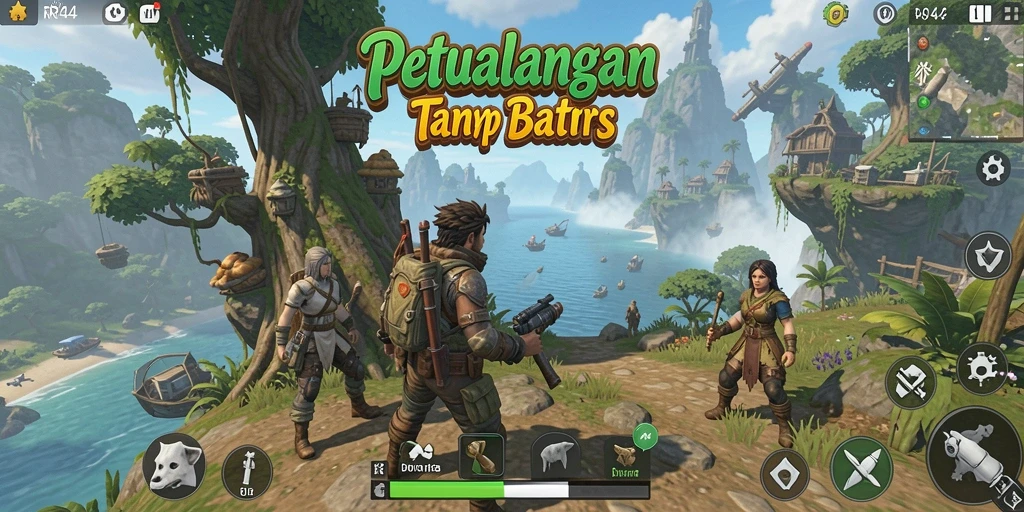 Gameplay menarik di dunia terbuka yang luas dan dinamis.