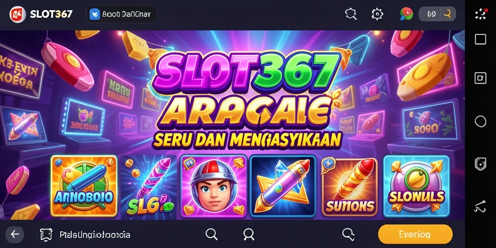 Tampilan gameplay seru dari SLOT367 yang penuh warna dan menarik.